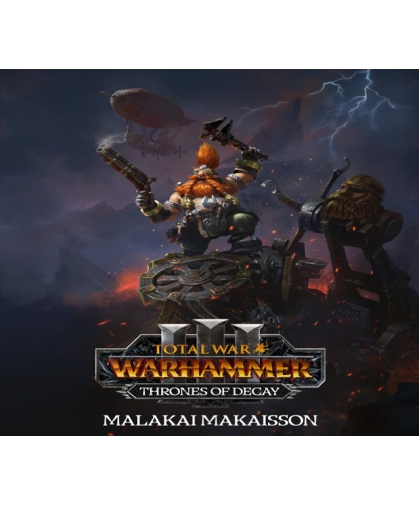 Total War: WARHAMMER III - Malakai – Thrones of Decay DLC Steam Key EUROPE